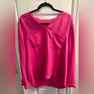 Nine West Fuchsia Blouse